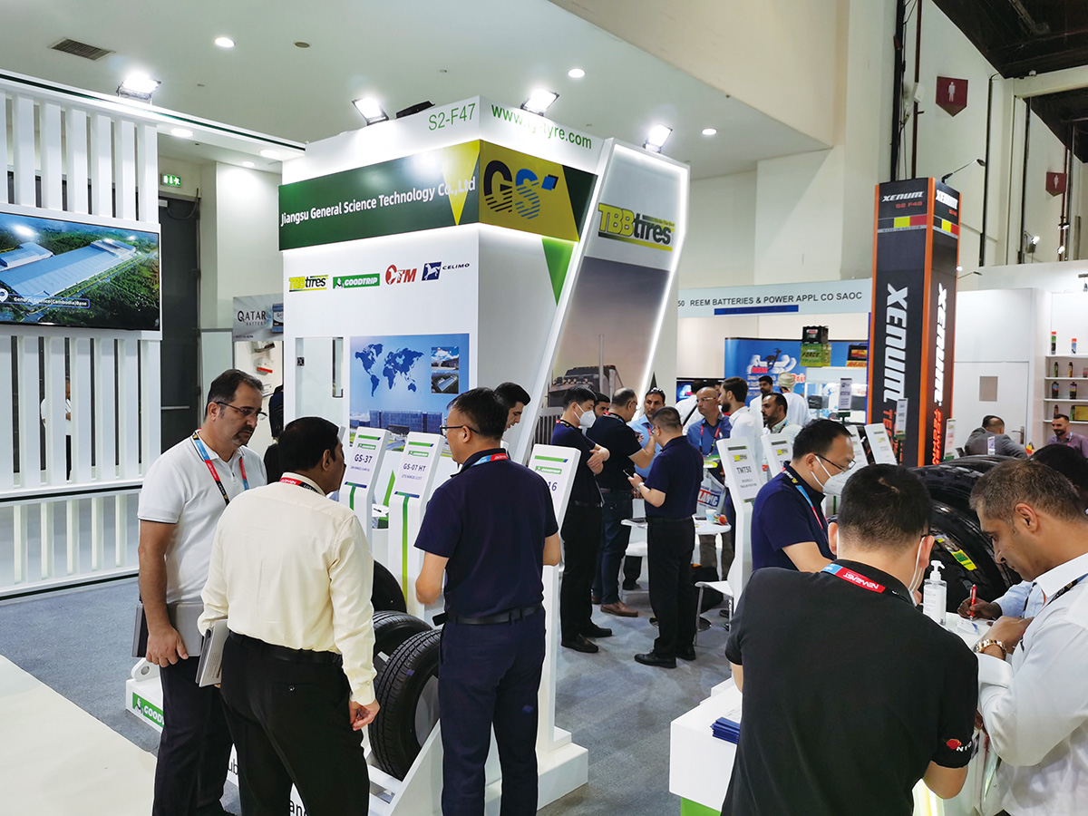 通用股份亮相迪拜展，彰顯民族輪胎風(fēng)采！